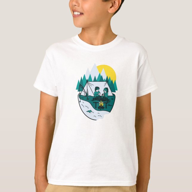Camiseta Amar en el campamento (Anverso)