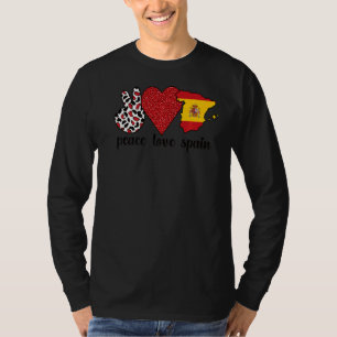 Camiseta Amar España Orgullosa Bandera Española Rodas Españ