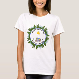 Camiseta AMAR ESTA VIDA VAN CARAVAN CAping personalizado