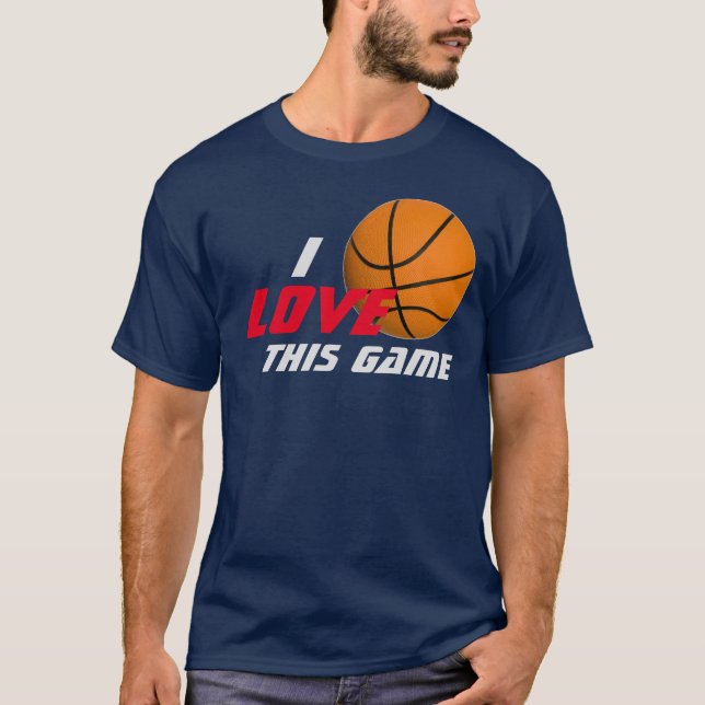 Camiseta Amar este juego Baloncesto Pop Art (Anverso)