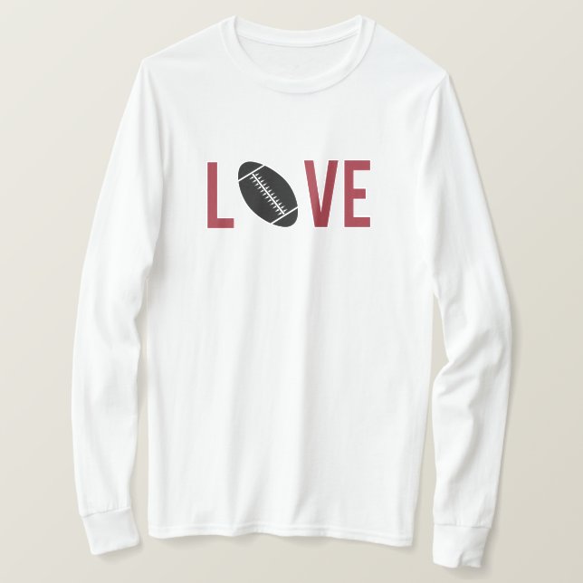 Camiseta Amar Fútbol (Anverso del diseño)