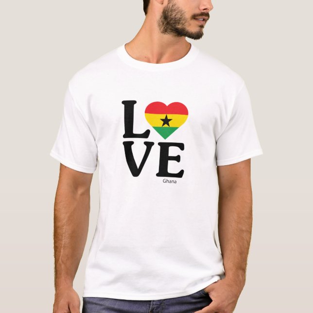 Camiseta Amar Ghana (Anverso)