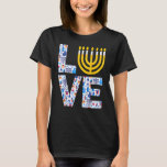 Camiseta Amar Hanukkah Menorah Pajama Judío Para Hombres Mu<br><div class="desc">Ama A Hanukkah Menorah Pajama Judío Para Hombres Mujeres Niños.</div>