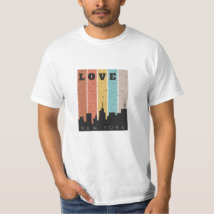 Camiseta Amar horizonte de Nueva York