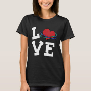 Camiseta Amar Hula Hooping Entrenamiento Fitness Acrobat