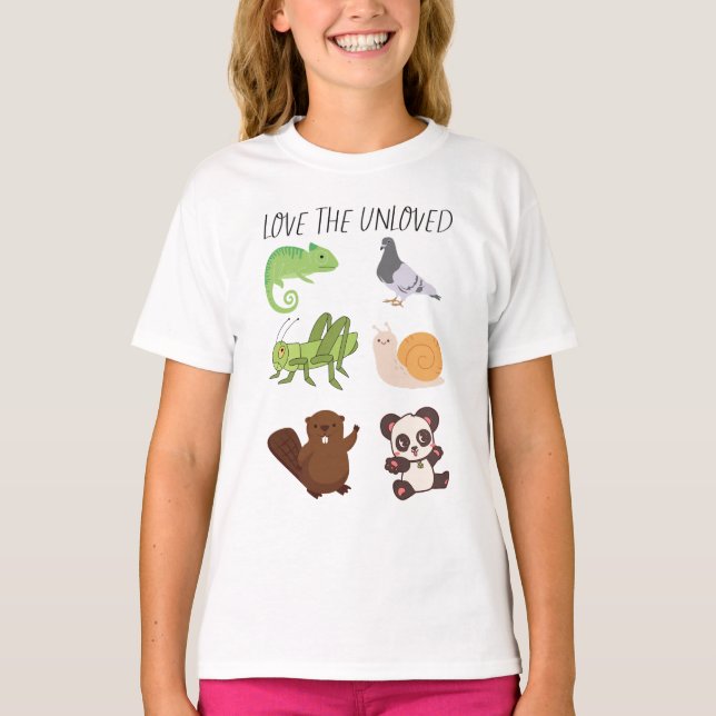 Camiseta Amar la amada amabilidad de la conciencia sobre la (Anverso)