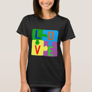 Camiseta Amar la conciencia del autismo