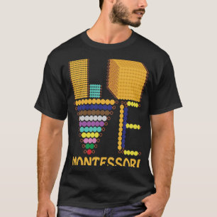 Camiseta Amar la educación de profesores Montessori de vuel