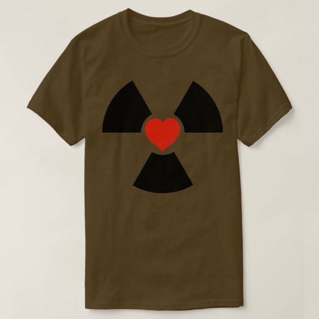 Camiseta Amar la energía nuclear (Diseño del anverso)