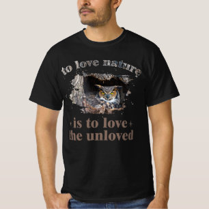 Camiseta Amar la naturaleza es amar al amante de la natural