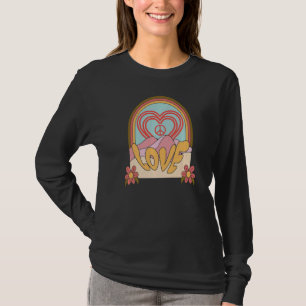 Camiseta Amar la paz Pacifista Amabilidad Romántica San Val