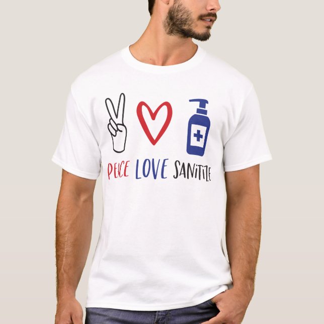 Camiseta Amar la paz santifique (Anverso)
