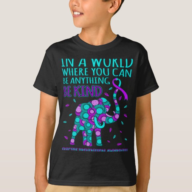 Camiseta Amar La Prevención Del Suicidio Feliz Apoyo A La C (Anverso)