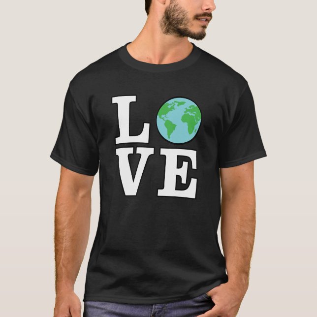 Camiseta Amar la Tierra - Activismo (Anverso)