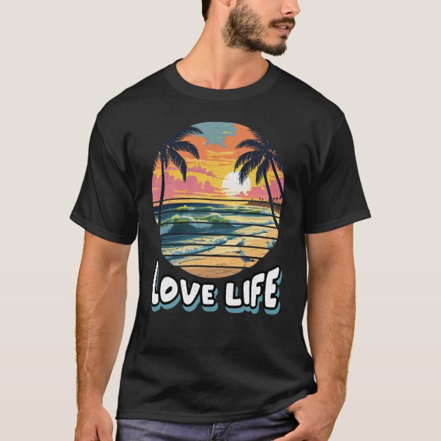 CAMISETA AMAR LA VIDA (Anverso)