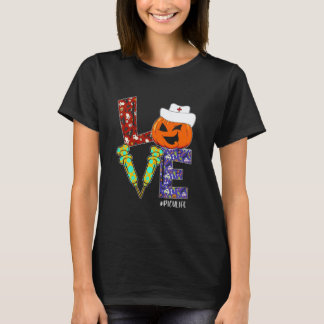 Camiseta Amar la vida de enfermera de PICU Enfermera de Hal