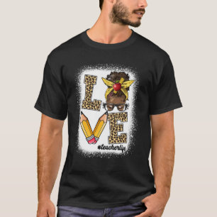 Camiseta Amar la vida de un profesor afroamericano