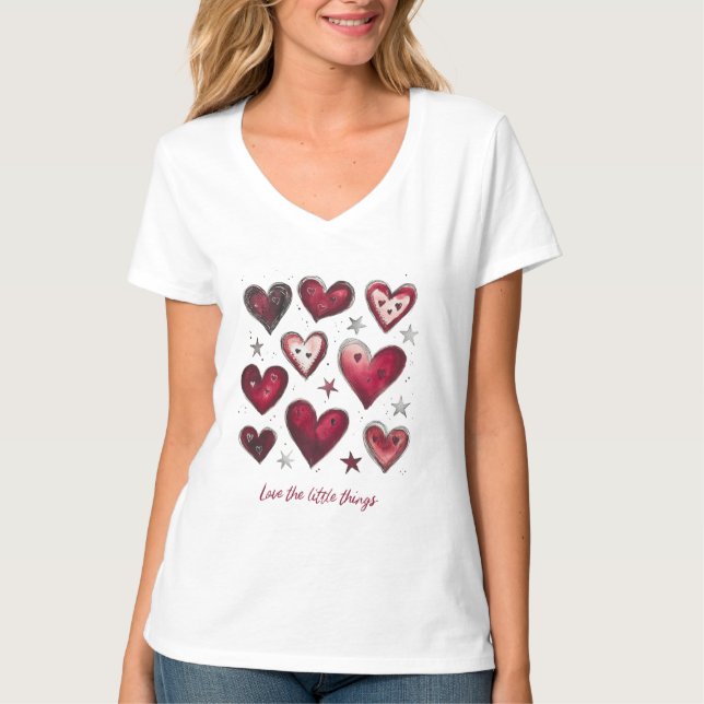 Camiseta Amar las pequeñas cosas (Anverso)