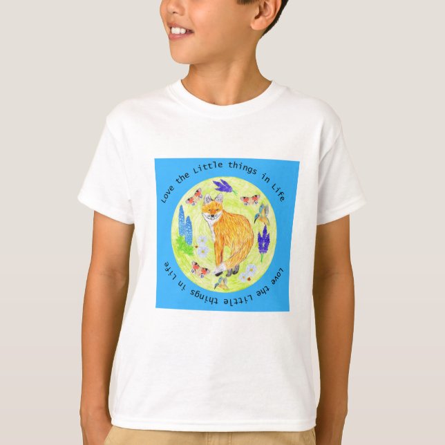 Camiseta Amar las pequeñas cosas en la vida (Anverso)