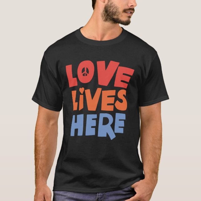 Camiseta Amar las vidas aquí (Anverso)