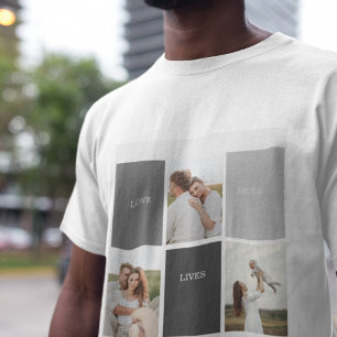 Camiseta Amar las vidas aquí   El regalo de la familia de t