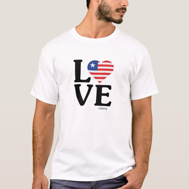 Camiseta Amar Liberia (Anverso)