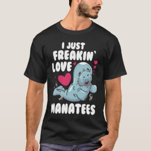 Camiseta Amar Manatíes Amar la Vida Vaca Marina Regalo