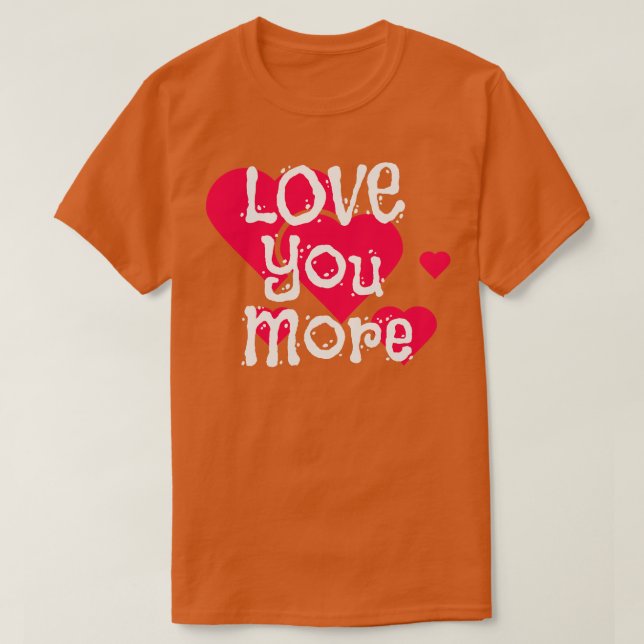 Camiseta Amar más compromiso Invitación Pareja (Diseño del anverso)