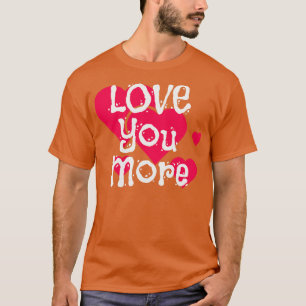 Camiseta Amar más compromiso Invitación Pareja
