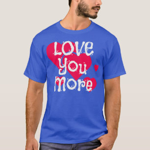 Camiseta Amar más compromiso Invitación Pareja