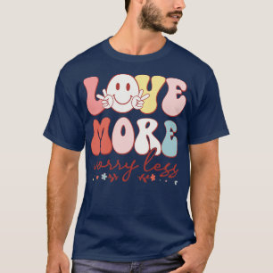Camiseta Amar más preocupación menos 4