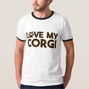 CAMISETA AMAR MI PAPEL CORGI