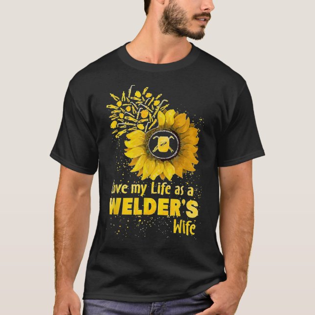 Camiseta Amar mi vida como esposa de un soltero es divertid (Anverso)