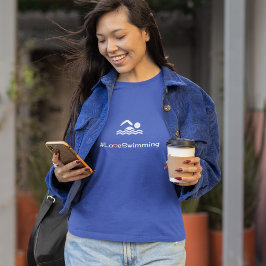 Camiseta Amar nadador de subtítulos