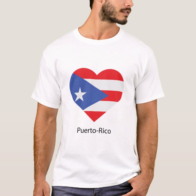 Camiseta Amar Puerto Rico (Anverso)