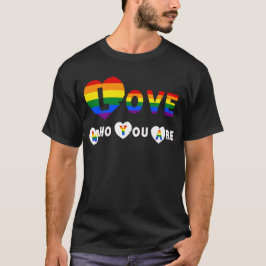 Camiseta Amar quién eres - LGBTQ