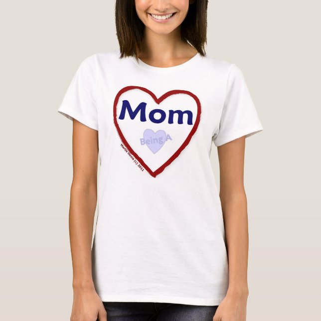 Camiseta Amar Ser Mamá (Anverso)
