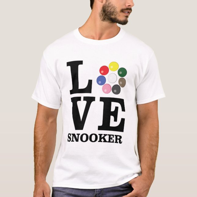 Camiseta Amar Snooker (Anverso)
