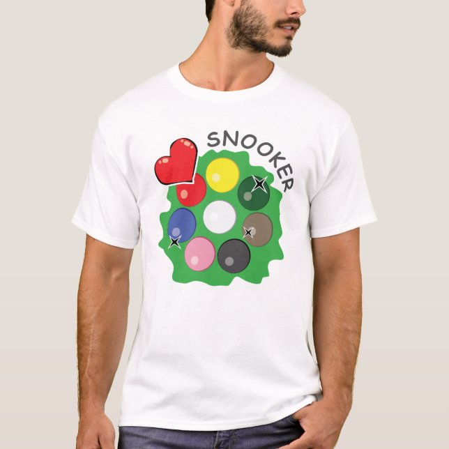 Camiseta Amar Snooker (Anverso)