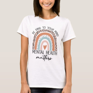 Camiseta Amar Su Mente Problemas De Salud Mental Sensibiliz