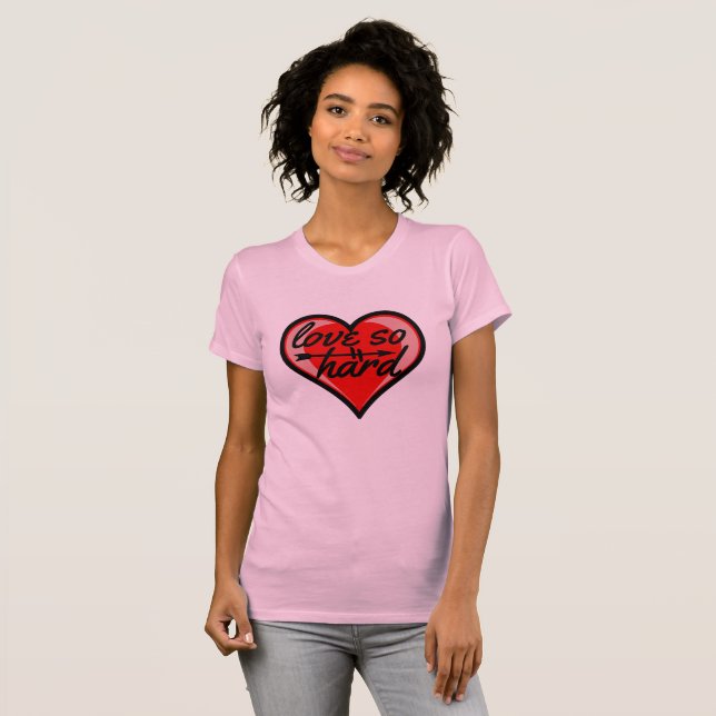 Camiseta Amar tan fuerte (Anverso completo)
