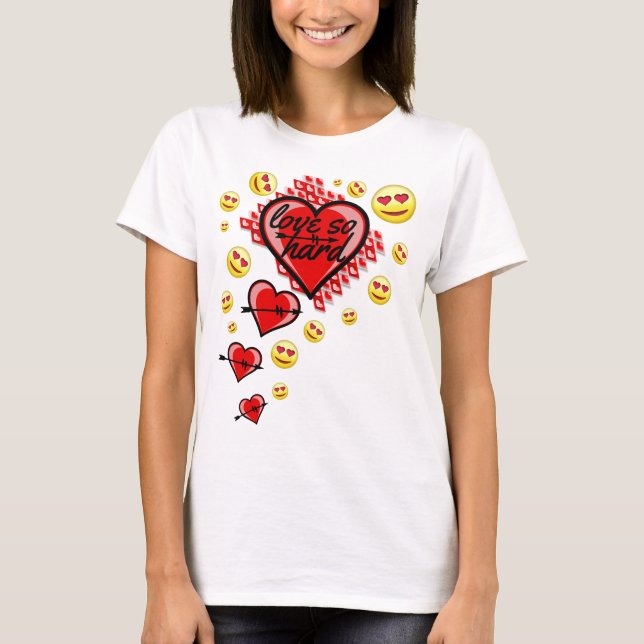 Camiseta Amar tan fuerte (Anverso)