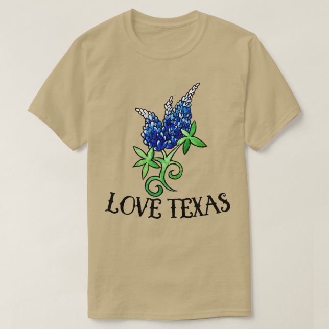 Camiseta Amar Texas (Diseño del anverso)