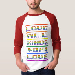 Camiseta Amar todo tipo de amor