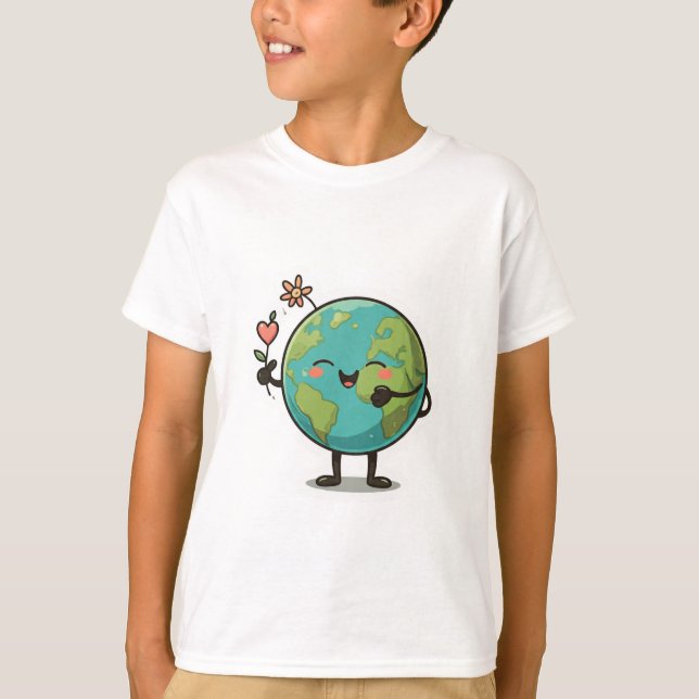 Camiseta Amar tu planeta (Anverso)