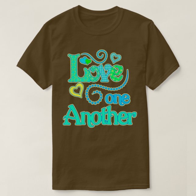 Camiseta Amar unos a otros (Diseño del anverso)