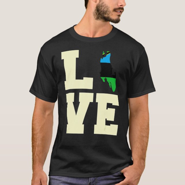 Camiseta Amar Zanzibar (Anverso)