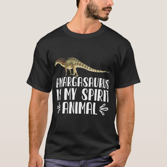 Camiseta Amargasaurus es mi animal espiritual (Anverso)