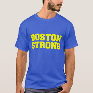 camiseta amarilla azul fuerte de Boston