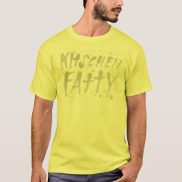 Camiseta amarilla con logotipo grasoso de Kitchen 